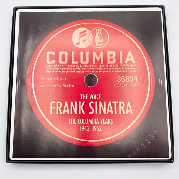 FRANK SINATRA The Voice of Columbia Years 1943-1952 3 Double Cassettes 1986 Rare - Picture 2 of 12